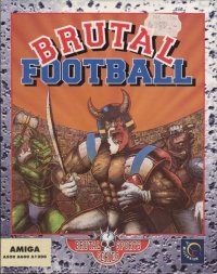 Brutal Sports Football Amiga US box art